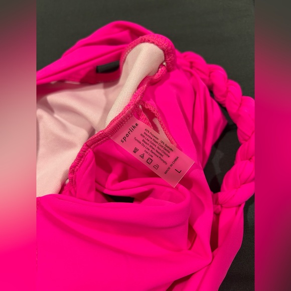 ✨NEW | Cut Out One Piece Monokini Neon Pink - Picture 5 of 5